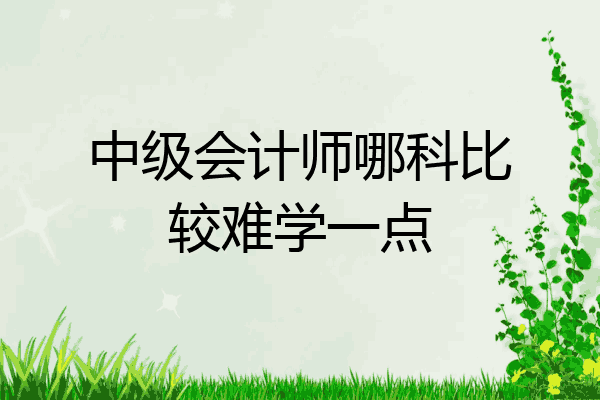 学会计难?(学会计好难)